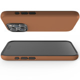 For iPhone 15 Pro Case Tough Protective Cover, Brown | Protective Covers | iCoverLover Australia