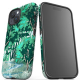 For iPhone 15 Case Tough Protective Cover, Green Nature | Protective Covers | iCoverLover Australia