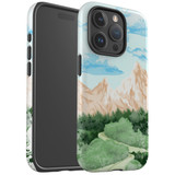 For iPhone 15 Pro Case Tough Protective Cover, Mountainous Nature | Protective Covers | iCoverLover Australia