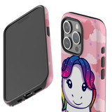 For iPhone 15 Pro Case Tough Protective Cover, Cute Unicorn | Protective Covers | iCoverLover Australia