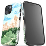 For iPhone 15 Case Tough Protective Cover, Mountainous Nature | Protective Covers | iCoverLover Australia
