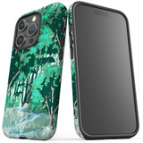 For iPhone 15 Pro Max Case Tough Protective Cover, Green Nature | Protective Covers | iCoverLover Australia