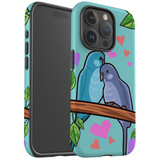 For iPhone 15 Pro Case Tough Protective Cover, Birds In Love | Protective Covers | iCoverLover Australia