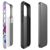 For iPhone 15 Pro Max Case Tough Protective Cover, Flower Swirls | Protective Covers | iCoverLover Australia