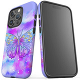 For iPhone 15 Pro Case Tough Protective Cover, Enchanted Butterfly | Protective Covers | iCoverLover Australia