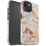 For iPhone 15 Case Tough Protective Cover, Marble Pattern | Protective Covers | iCoverLover Australia