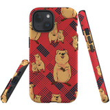 For iPhone 15 Case Tough Protective Cover, Quokkas | Protective Covers | iCoverLover Australia