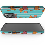 For iPhone 15 Pro Case Tough Protective Cover, Dachshund Dogs Cute | Protective Covers | iCoverLover Australia