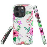 For iPhone 15 Pro Case Tough Protective Cover, Floral Garden | Protective Covers | iCoverLover Australia