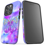 For iPhone 15 Pro Max Case Tough Protective Cover, Enchanted Butterfly | Protective Covers | iCoverLover Australia