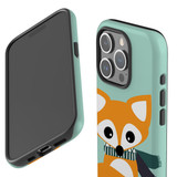 For iPhone 15 Pro Case Tough Protective Cover, Cute Brown Fox | Protective Covers | iCoverLover Australia