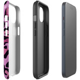 For iPhone 15 Case Tough Protective Cover, Magenta Leopard Pattern | Protective Covers | iCoverLover Australia