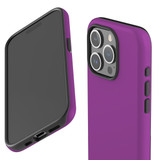 For iPhone 15 Pro Case Tough Protective Cover, Purple | Protective Covers | iCoverLover Australia