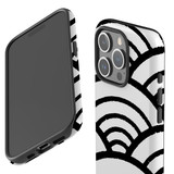 For iPhone 15 Pro Case Tough Protective Cover, Japanese Folk Waves | Protective Covers | iCoverLover Australia