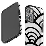 For iPhone 15 Pro Max Case Tough Protective Cover, Japanese Folk Waves | Protective Covers | iCoverLover Australia