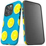 For iPhone 15 Pro Max Case Tough Protective Cover, Lemon Slices | Protective Covers | iCoverLover Australia