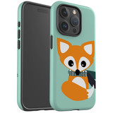 For iPhone 15 Pro Max Case Tough Protective Cover, Cute Brown Fox | Protective Covers | iCoverLover Australia