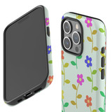 For iPhone 15 Pro Max Case Tough Protective Cover, Colourful Flowers | Protective Covers | iCoverLover Australia