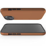 For iPhone 15 Case Tough Protective Cover, Brown | Protective Covers | iCoverLover Australia