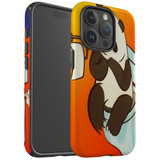 For iPhone 15 Pro Case Tough Protective Cover, Pandas Toilet | Protective Covers | iCoverLover Australia