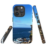 For iPhone 15 Pro Max Case Tough Protective Cover, Ocean Cliffs | Protective Covers | iCoverLover Australia