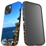 For iPhone 15 Case Tough Protective Cover, Ocean Cliffs | Protective Covers | iCoverLover Australia