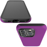 For iPhone 15 Pro Max Case Tough Protective Cover, Purple | Protective Covers | iCoverLover Australia