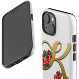 For iPhone 15 Case Tough Protective Cover, Letter K | Protective Covers | iCoverLover Australia