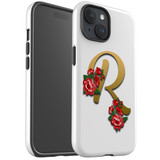 For iPhone 15 Case Tough Protective Cover, Letter R | Protective Covers | iCoverLover Australia