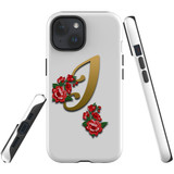 For iPhone 15 Case Tough Protective Cover, Letter I | Protective Covers | iCoverLover Australia