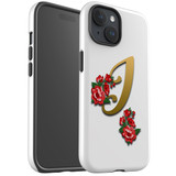 For iPhone 15 Case Tough Protective Cover, Letter I | Protective Covers | iCoverLover Australia