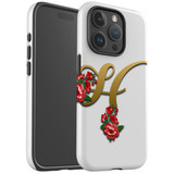 For iPhone 15 Pro Case Tough Protective Cover, Letter H | Protective Covers | iCoverLover Australia