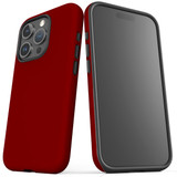 For iPhone 15 Pro Max Case Tough Protective Cover, Maroon Red | Protective Covers | iCoverLover Australia