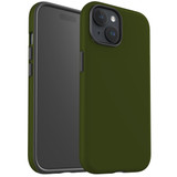 For iPhone 15 Case Tough Protective Cover, Army Green | Protective Covers | iCoverLover Australia