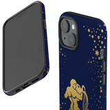 For iPhone 15 Case Tough Protective Cover, Aquarius Drawing | Protective Covers | iCoverLover Australia