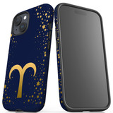 For iPhone 15 Case Tough Protective Cover, Aries Sign | Protective Covers | iCoverLover Australia