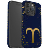 For iPhone 15 Pro Case Tough Protective Cover, Aries Sign | Protective Covers | iCoverLover Australia
