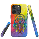 For iPhone 15 Pro Max Case Tough Protective Cover, Colourful Dreamcatcher | Protective Covers | iCoverLover Australia