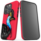 For iPhone 15 Pro Case Tough Protective Cover, Cassowary Portrait | Protective Covers | iCoverLover Australia