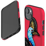 For iPhone 15 Case Tough Protective Cover, Cassowary Portrait | Protective Covers | iCoverLover Australia