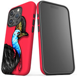 For iPhone 15 Pro Max Case Tough Protective Cover, Cassowary Portrait | Protective Covers | iCoverLover Australia