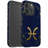 For iPhone 15 Pro Case Tough Protective Cover, Pisces Sign | Protective Covers | iCoverLover Australia