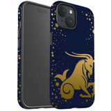 For iPhone 15 Case Tough Protective Cover, Capricorn Drawing | Protective Covers | iCoverLover Australia