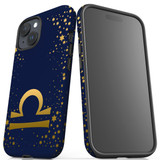 For iPhone 15 Case Tough Protective Cover, Libra Sign | Protective Covers | iCoverLover Australia