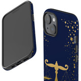 For iPhone 15 Case Tough Protective Cover, Libra Drawing | Protective Covers | iCoverLover Australia