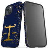 For iPhone 15 Case Tough Protective Cover, Libra Drawing | Protective Covers | iCoverLover Australia