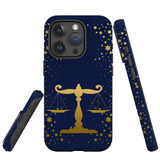For iPhone 15 Pro Case Tough Protective Cover, Libra Drawing | Protective Covers | iCoverLover Australia