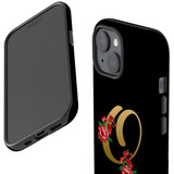 For iPhone 15 Case Tough Protective Cover, Embellished Letter O | Protective Covers | iCoverLover Australia