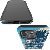 For iPhone 15 Pro Case Tough Protective Cover, Japanese Wave | Protective Covers | iCoverLover Australia