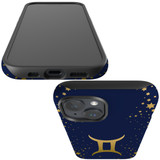 For iPhone 15 Case Tough Protective Cover, Gemini Sign | Protective Covers | iCoverLover Australia